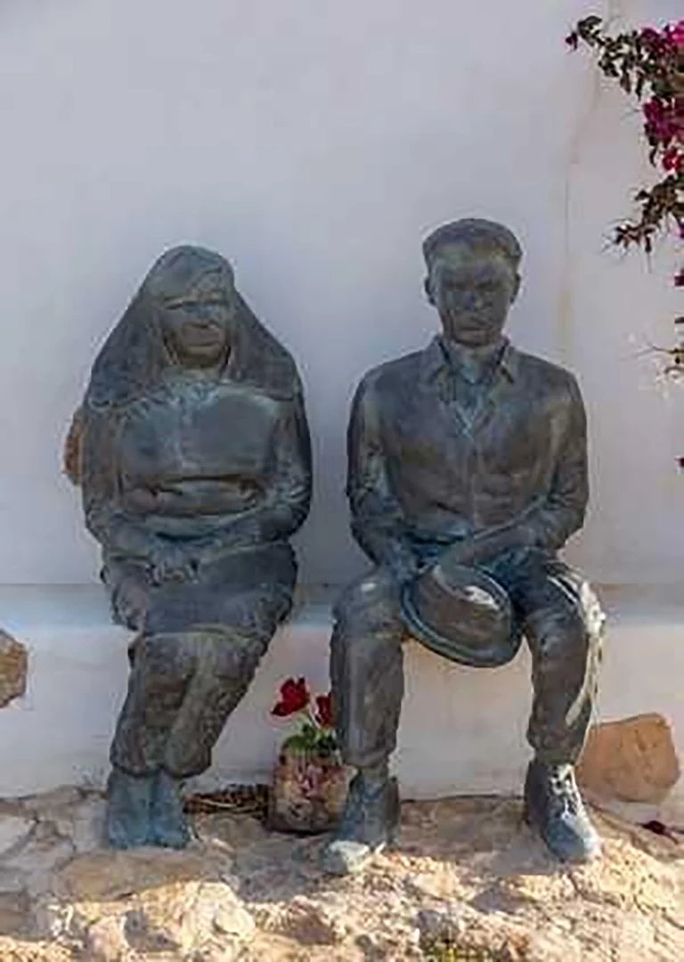Pablo Espinel de Vera y su esposa
